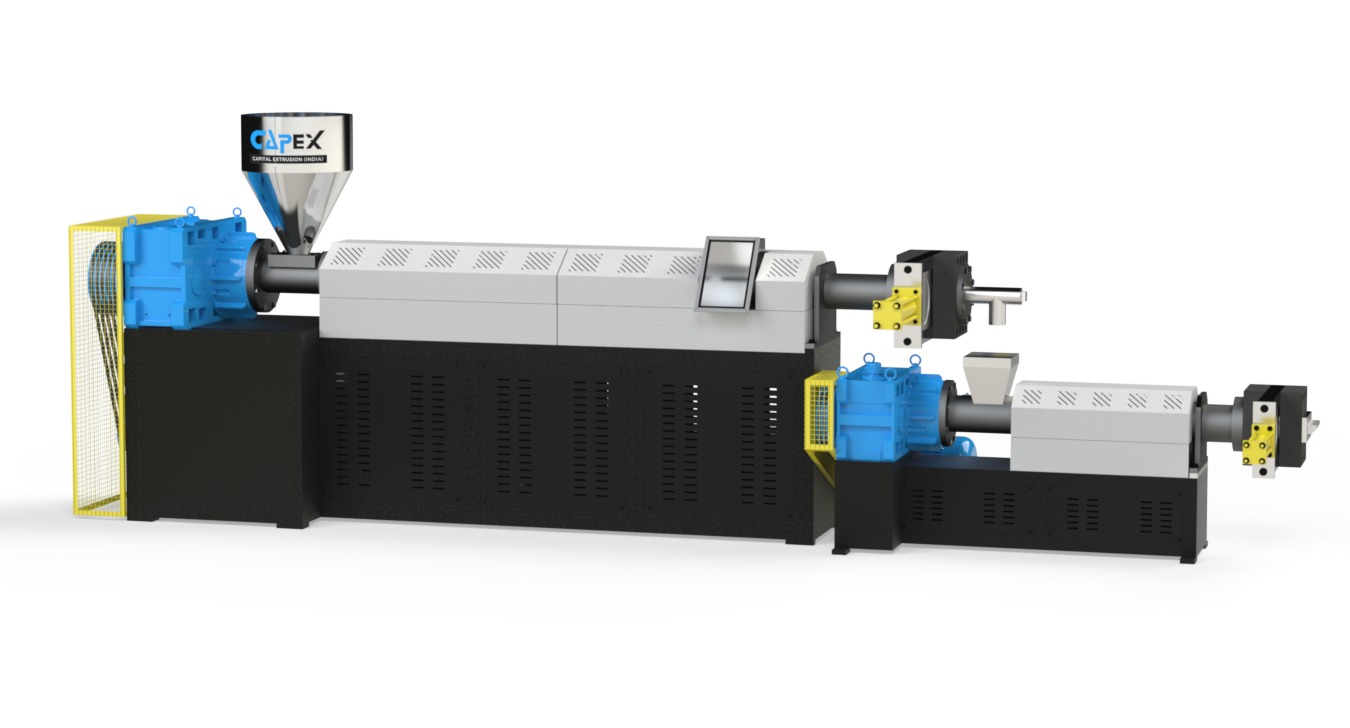 Two Stage Recycling Extruder